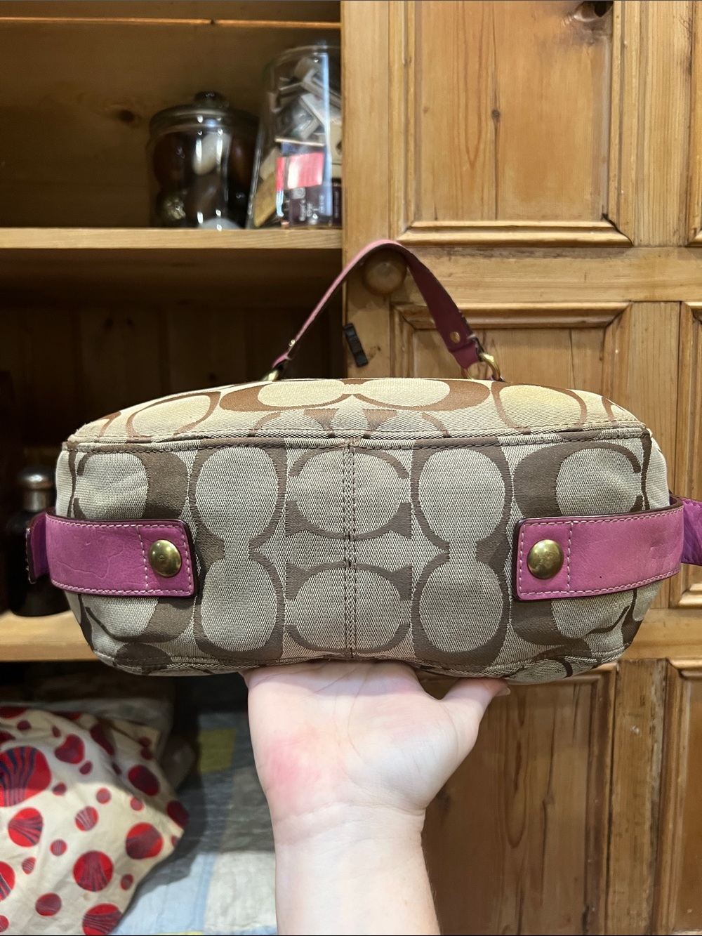 Coach 12674 Signature Zoe XL Hobo Bag - Picture 4 of 15
